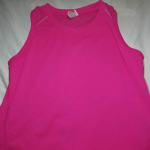 Hot pink muscle shirt